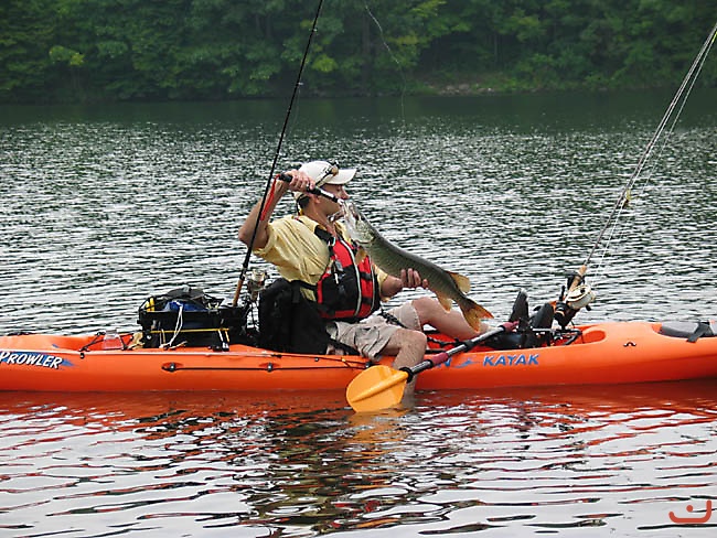 Kayak Fishing Catch